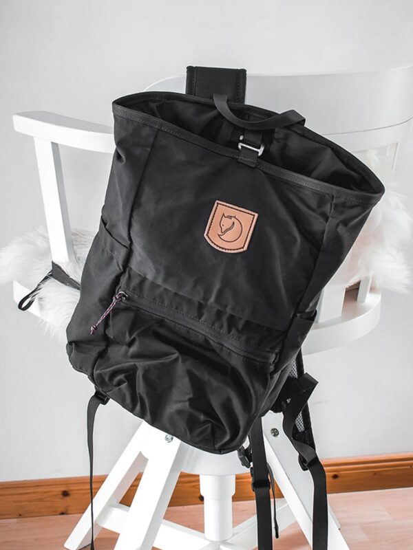 Classic Black Outdoor Travel Backpack