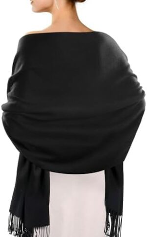 Pashmina Shawls and Wraps for Evening Dress Women's Scarf Wedding Bride Bridesmaid Gifts Winter Scarves