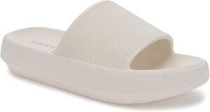 Pillow Slippers for Women and Men Non Slip Quick Drying Shower Slides Bathroom Sandals