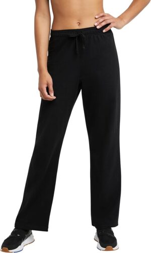 Champion Women's Size Lounge Pants, Standard Fit, Lightweight, Available in Regular and Plus