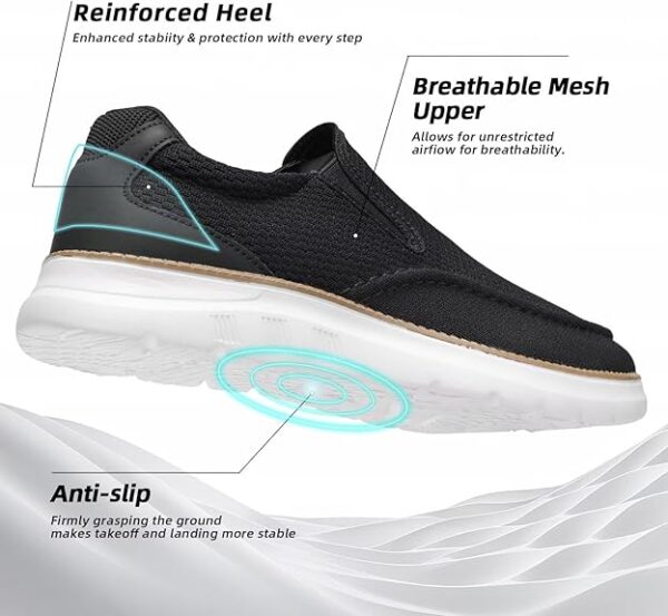 Men’s Slip-On Loafers – Anti-Skid Sole