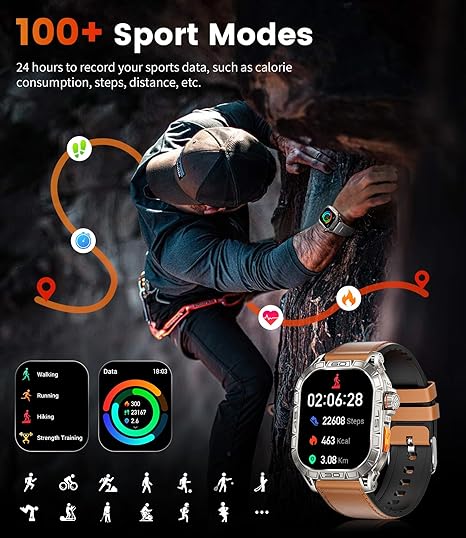 Smart Watch Classic Steel Strap Edition