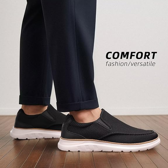 Men’s Slip-On Loafers – Anti-Skid Sole