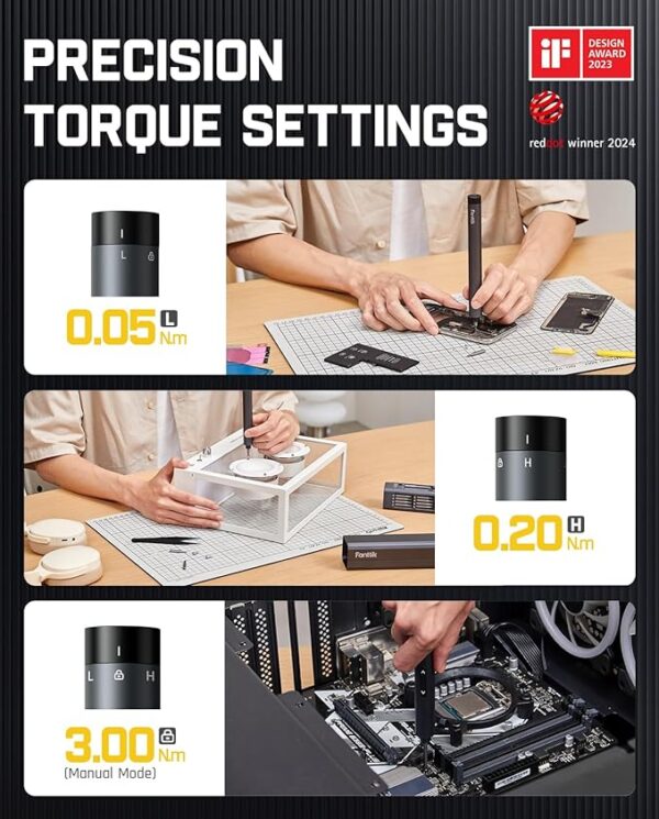 Cordless Electric Screwdriver Set