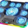 Laptop Cooling Pad RGB 5-Fan