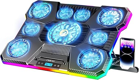 Laptop Cooling Pad RGB 5-Fan