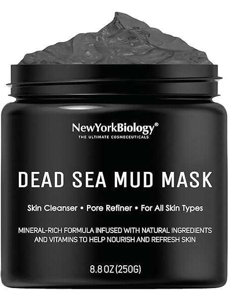 Dead Sea Mud Mask for Face and Body | Spa Quality Pore Refiner for Oily Skin