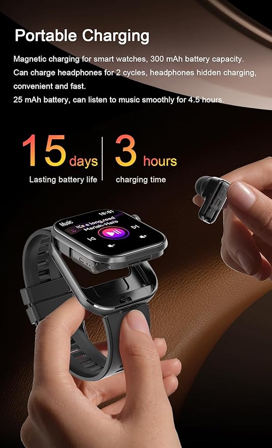 Smart Watch with Earbuds Duo Pack