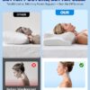 Sleep Doctor Approved Cervical Neck Pillow for Sleeping, Ergonomic Contour Side Sleeper Pillows for Adults, Cooling Orthopedic Pillow for Pain Relief Support, Memory Foam Pillows Back Stomach Sleepers