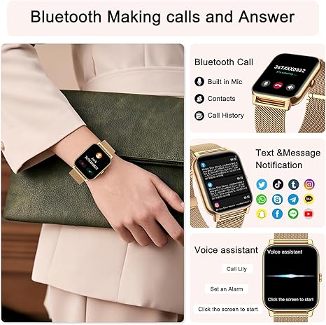 Smart Watch T100 Plus – Bluetooth Calling