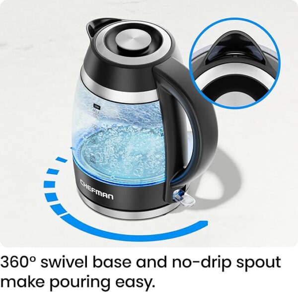 Electric Kettle 1.8L Auto-Shutoff