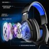 Gaming Headset with Mic Surround Sound