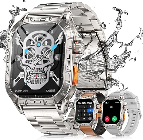 Smart Watch Classic Steel Strap Edition