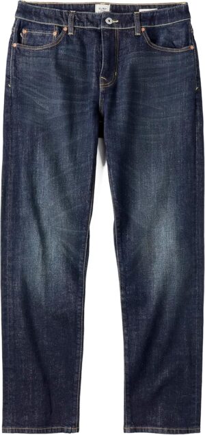 Stretch Selvedge Denim Jeans for Men - 11.7 oz Mens Jeans with 1% Stretch, Copper Rivets- Year-Round Men Jeans