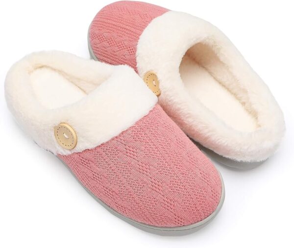 Women’s Winter Fur Slippers – Warm & Cozy