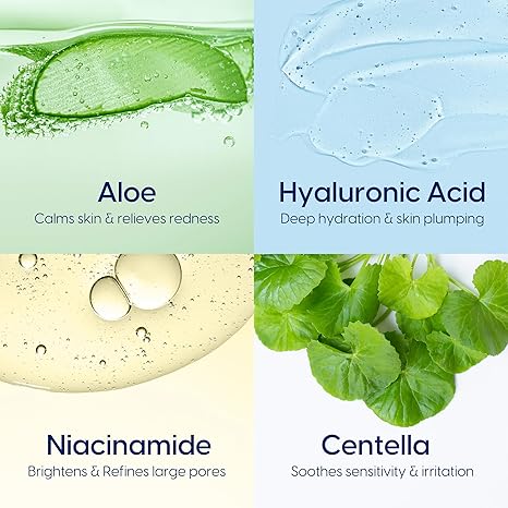 Men's Face Wash - Deep Cleans Pores, Exfoliates & Brightens - Refreshing Aloe Vera