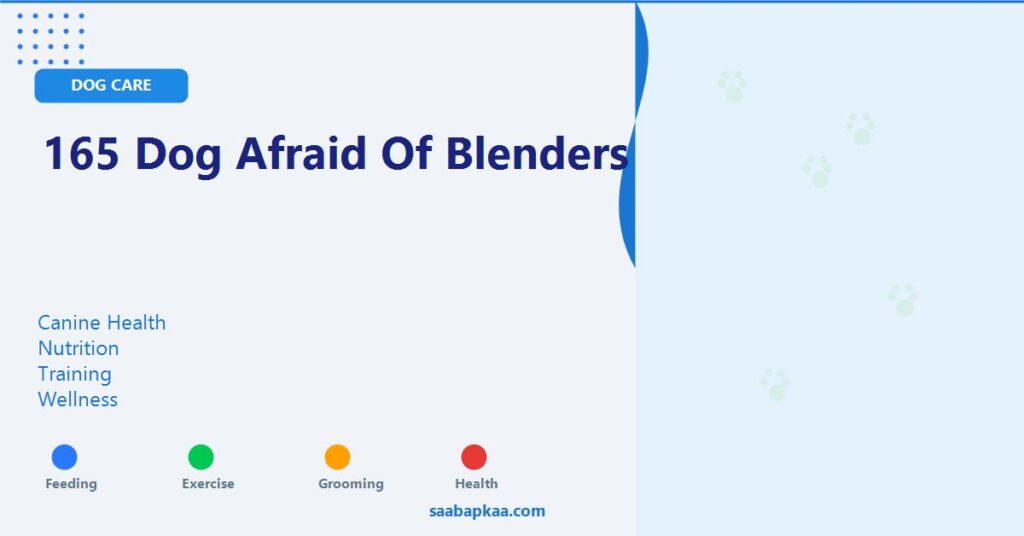 165 Dog Afraid Of Blenders - saabapkaa.com