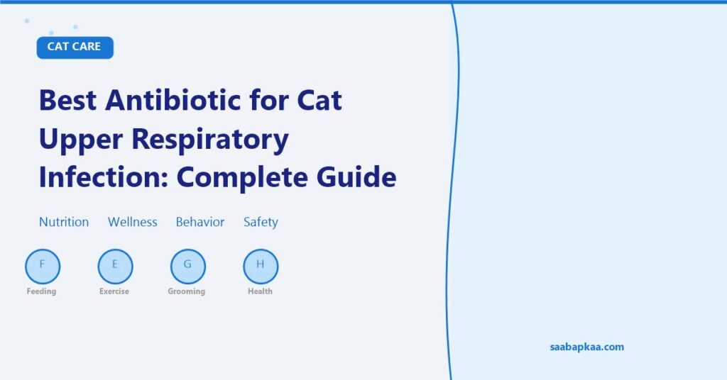 Best Antibiotic for Cat Upper Respiratory Infection: Complete Guide - saabapkaa.com