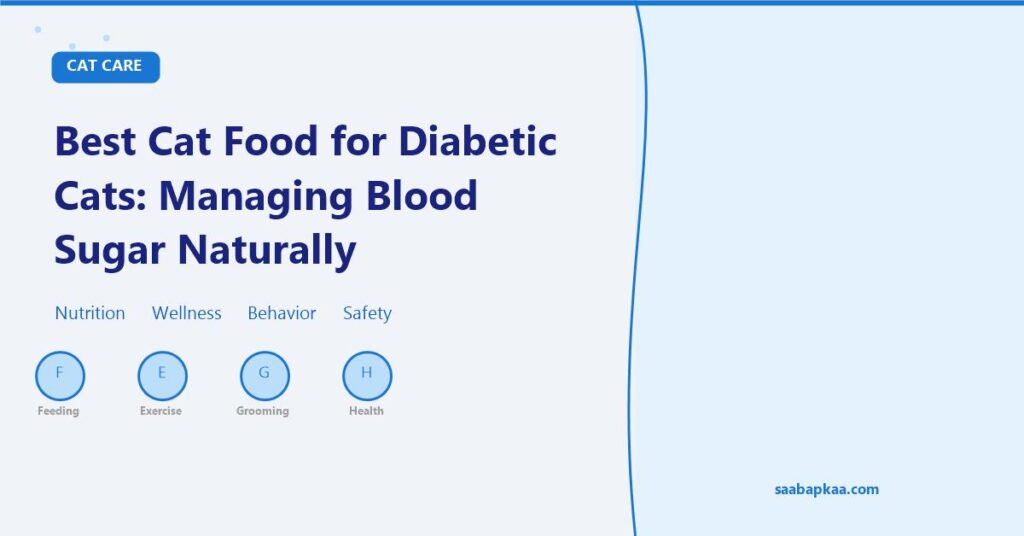 Best Cat Food for Diabetic Cats: Managing Blood Sugar Naturally - saabapkaa.com