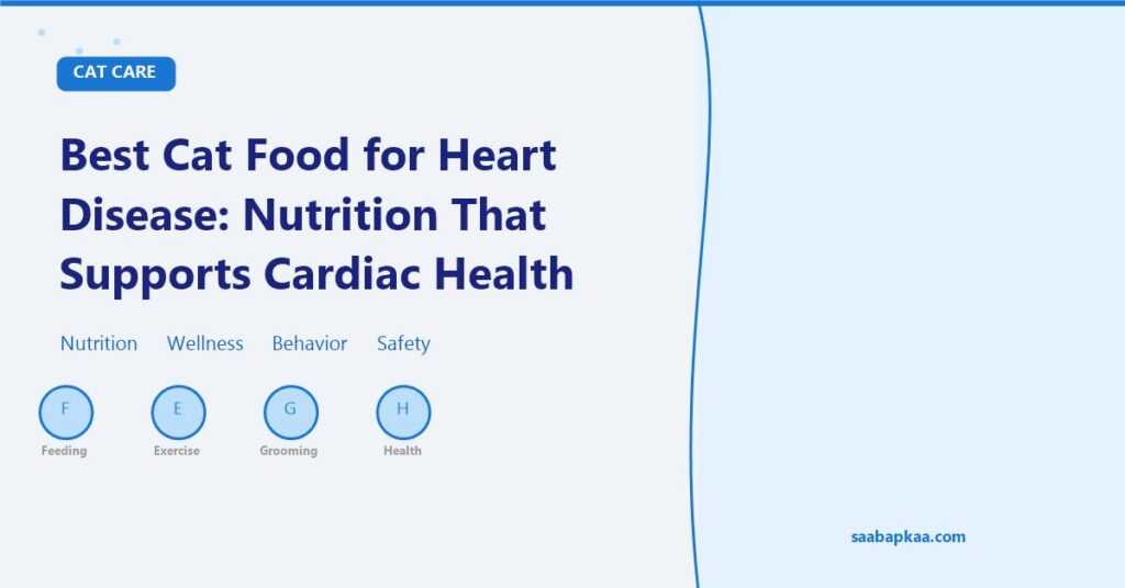 Best Cat Food for Heart Disease: Nutrition That Supports Cardiac Health - saabapkaa.com