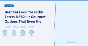 Best Cat Food for Picky Eaters – Gourmet Options That Even the Fussiest Cats Love - saabapkaa.com