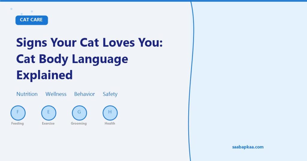 Signs Your Cat Loves You: Cat Body Language Explained - saabapkaa.com